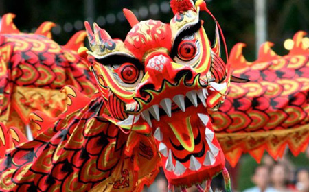 Dragon du Nouvel An Chinois